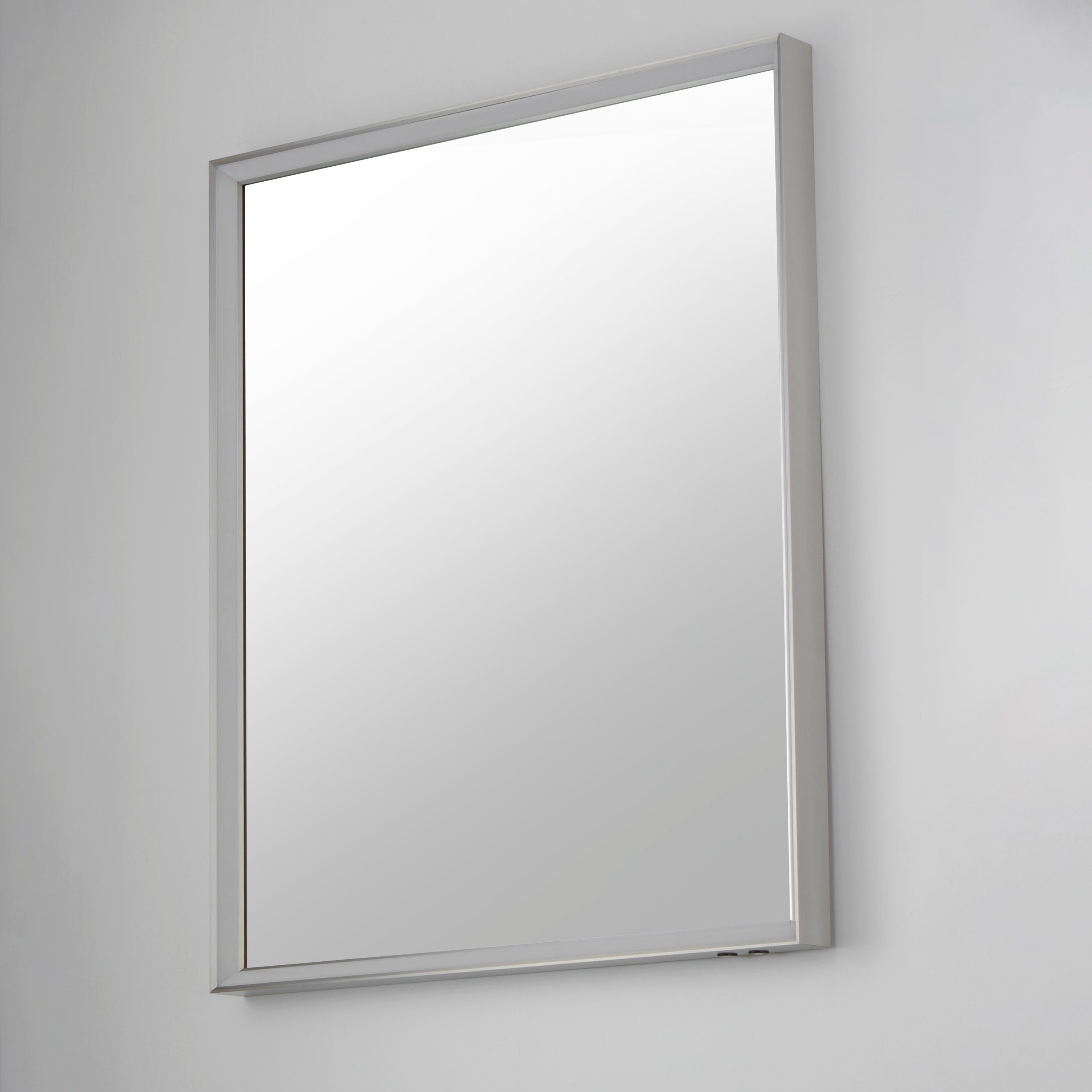Bevel 30 Inch LED Mirror – Satin Nickel – E42062-SN