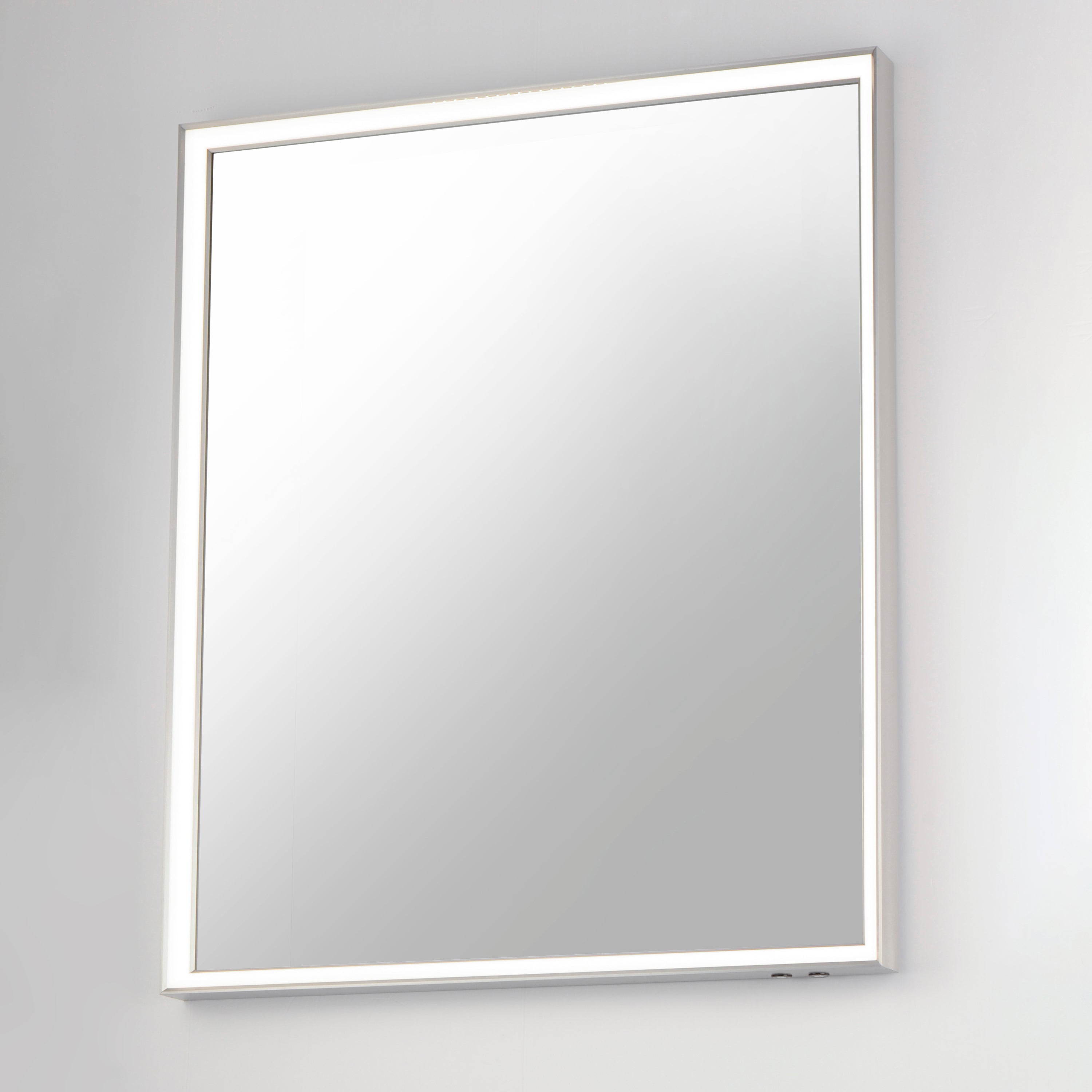 Bevel 30 Inch LED Mirror – Satin Nickel – E42062-SN