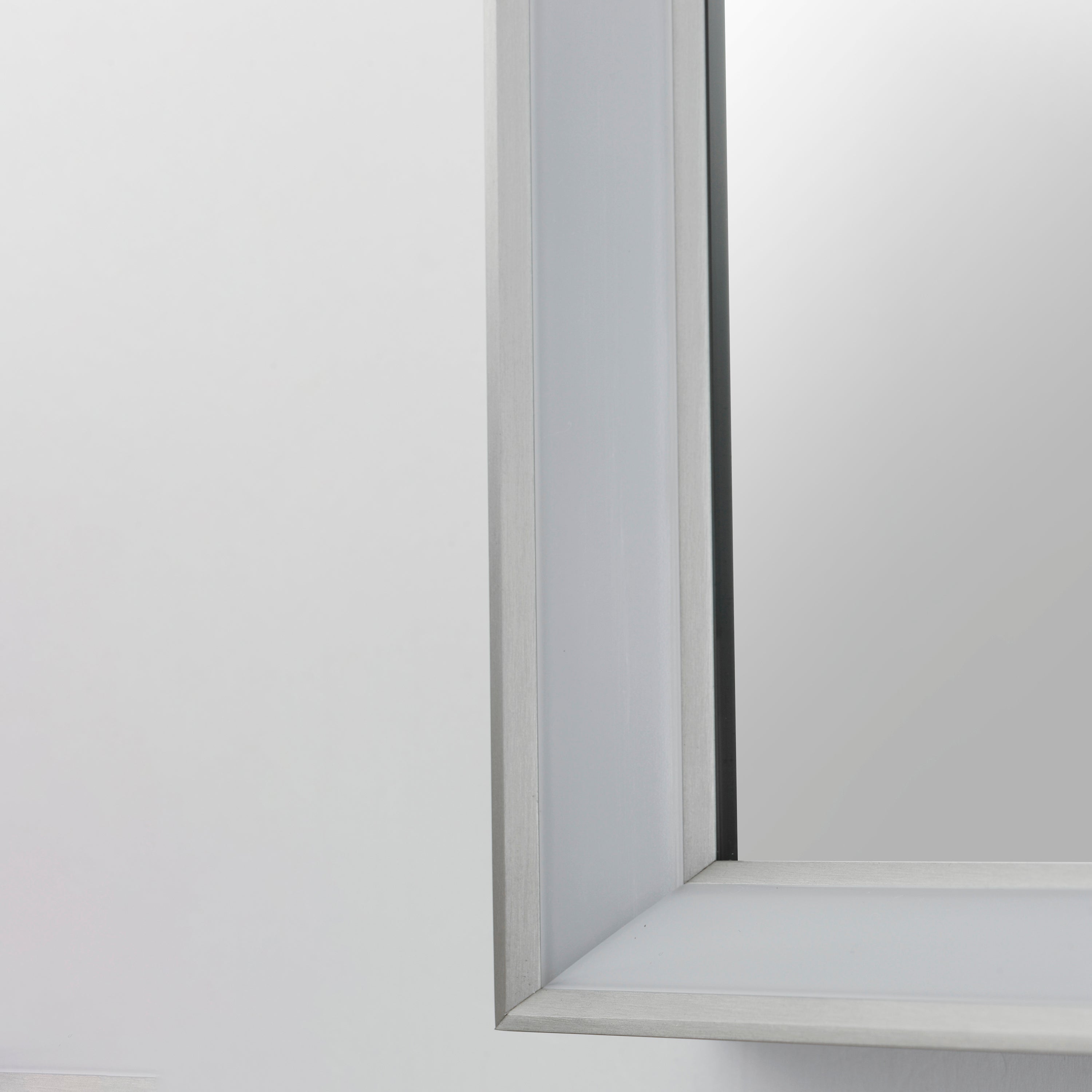 Bevel 30 Inch LED Mirror – Satin Nickel – E42062-SN