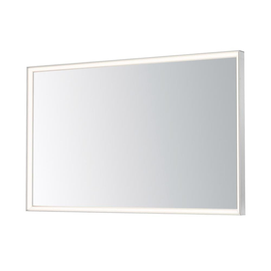 Bevel 48 Inch LED Mirror – Satin Nickel – E42063-SN
