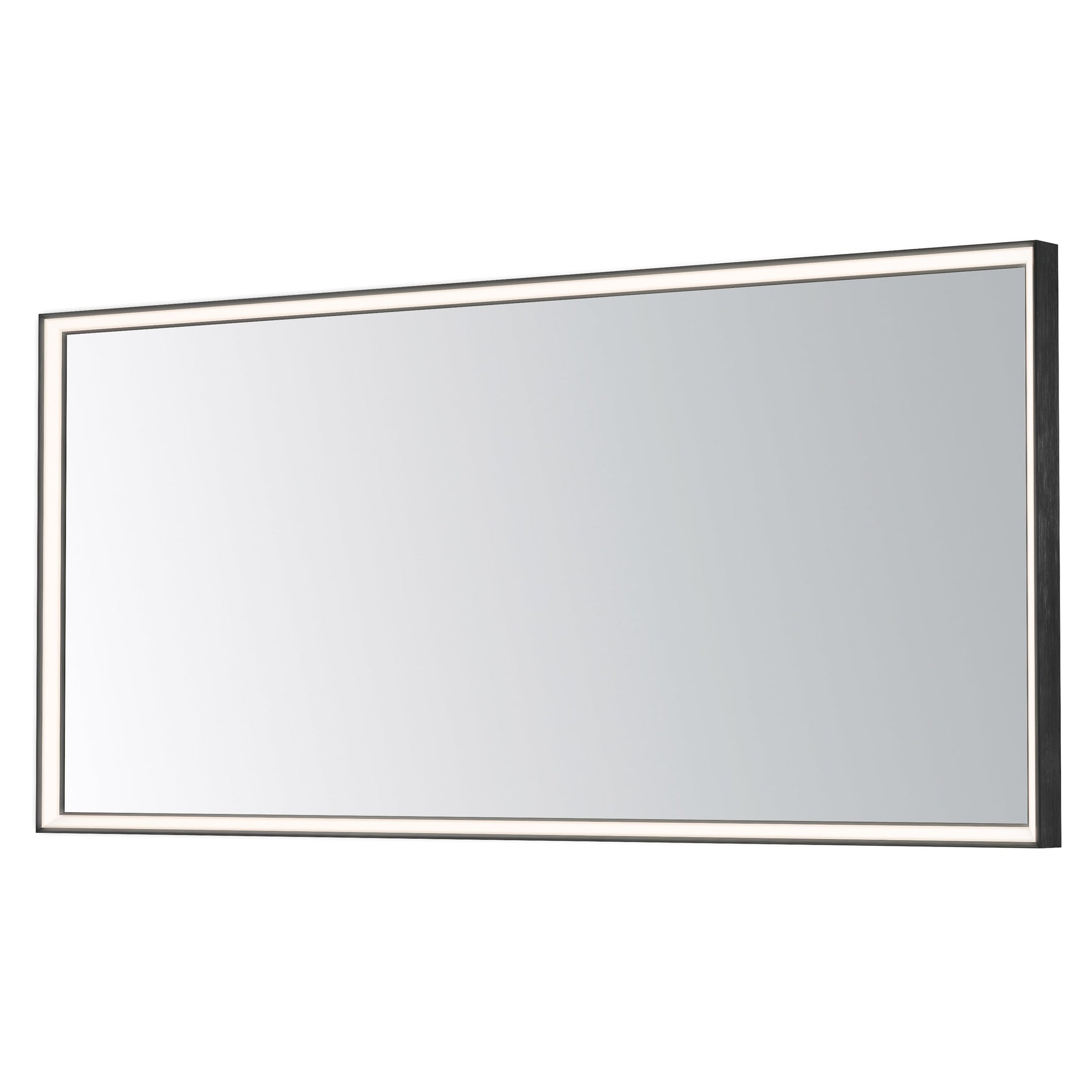 Bevel 60 Inch LED Mirror – Brushed Black – E42064-BBK