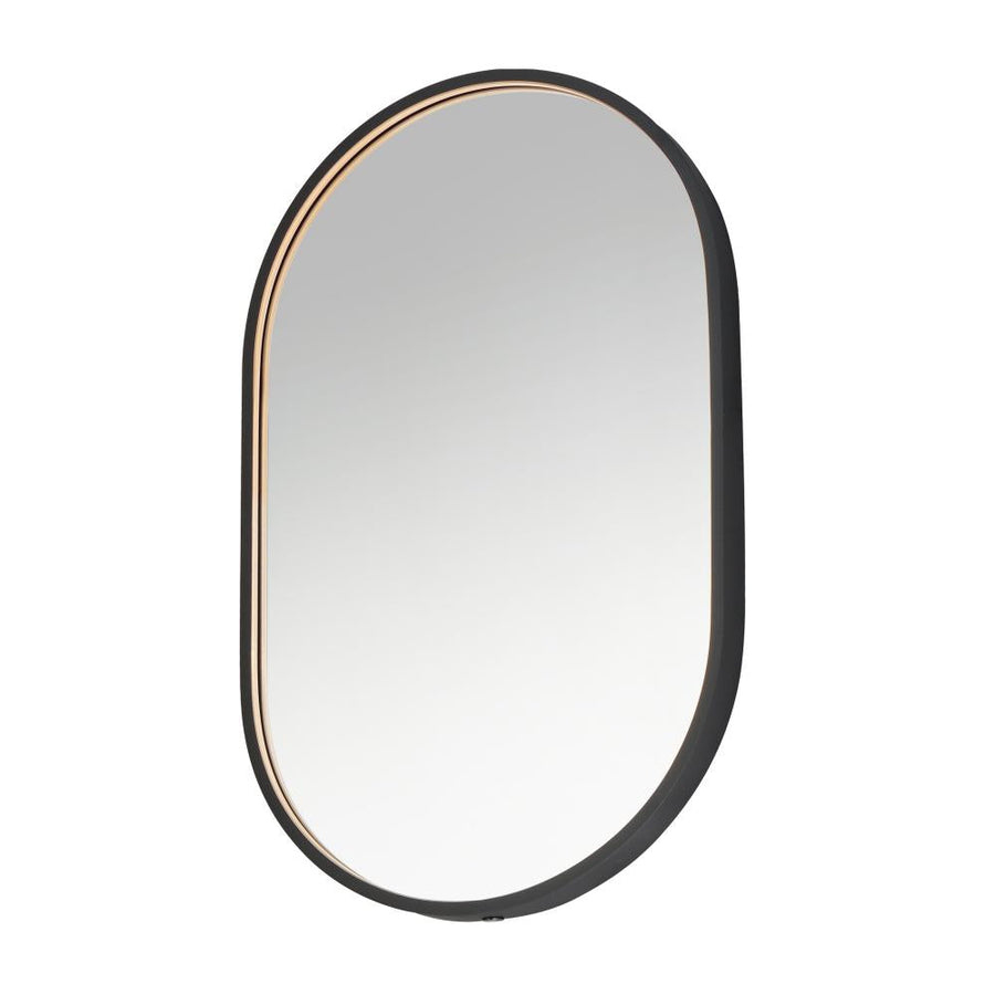 Elisse 20 Inch LED Mirror – Black – E42071-BK
