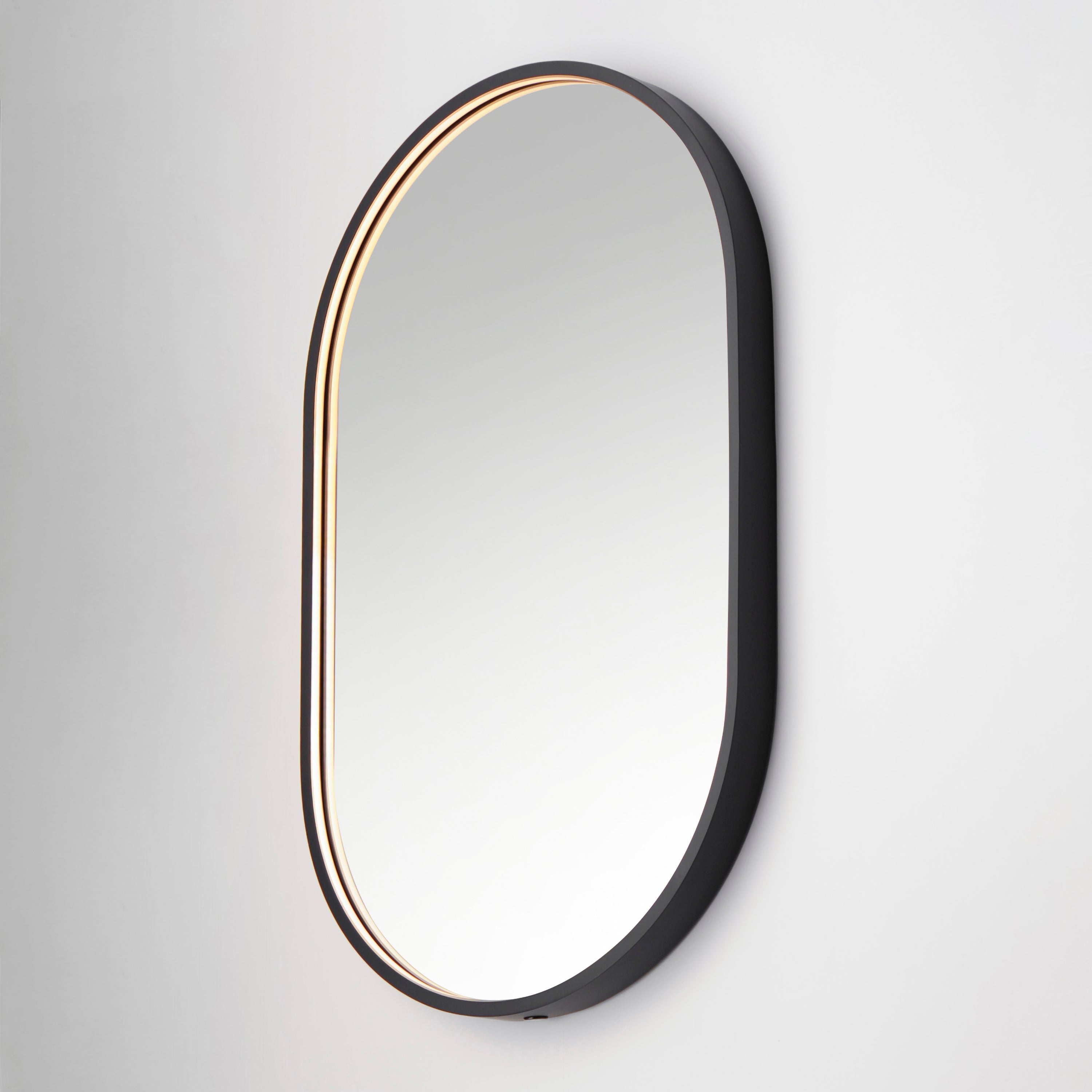 Elisse 20 Inch LED Mirror – Black – E42071-BK