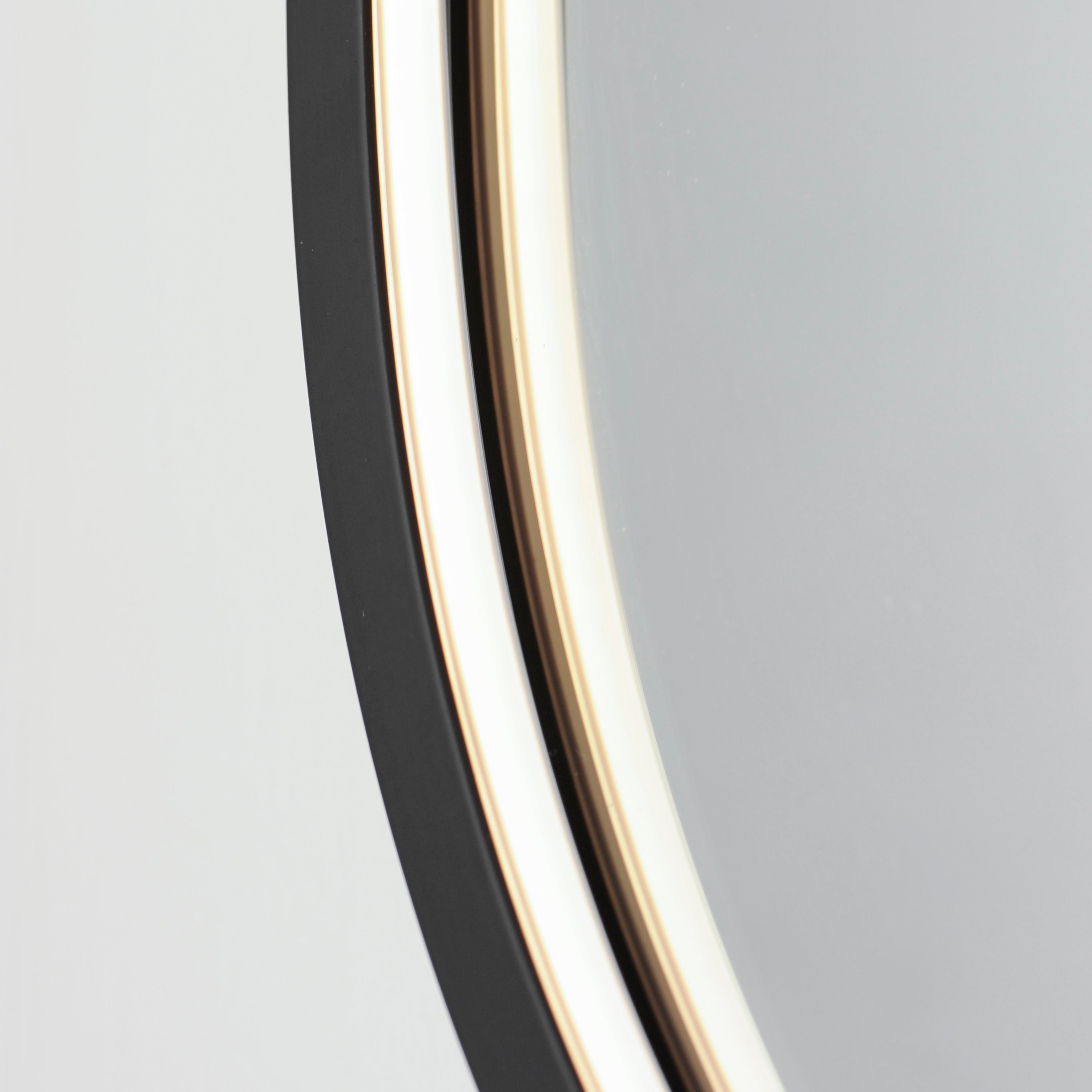 Elisse 20 Inch LED Mirror – Black – E42071-BK