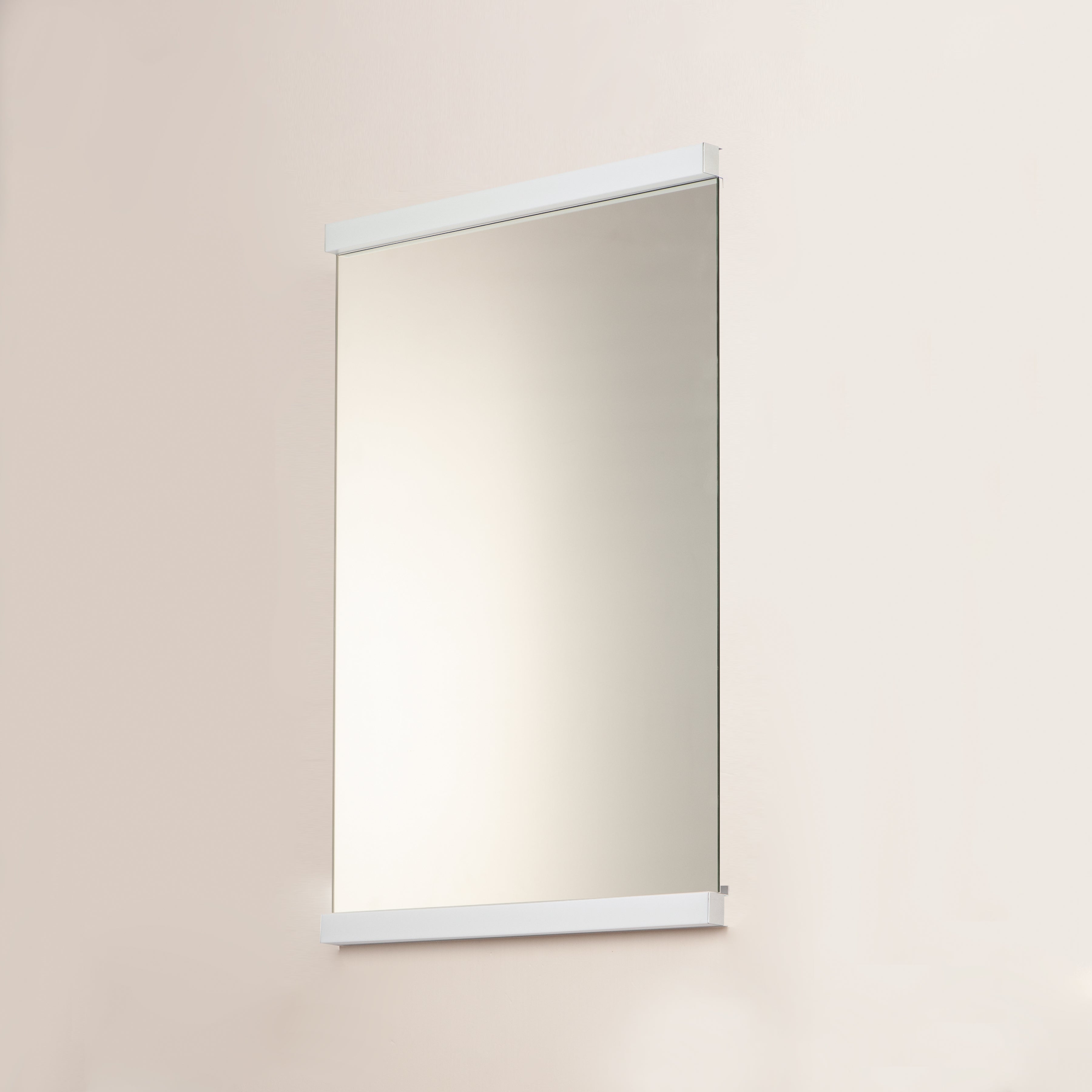32.75 Inch Lighted Mirror – Polished Chrome