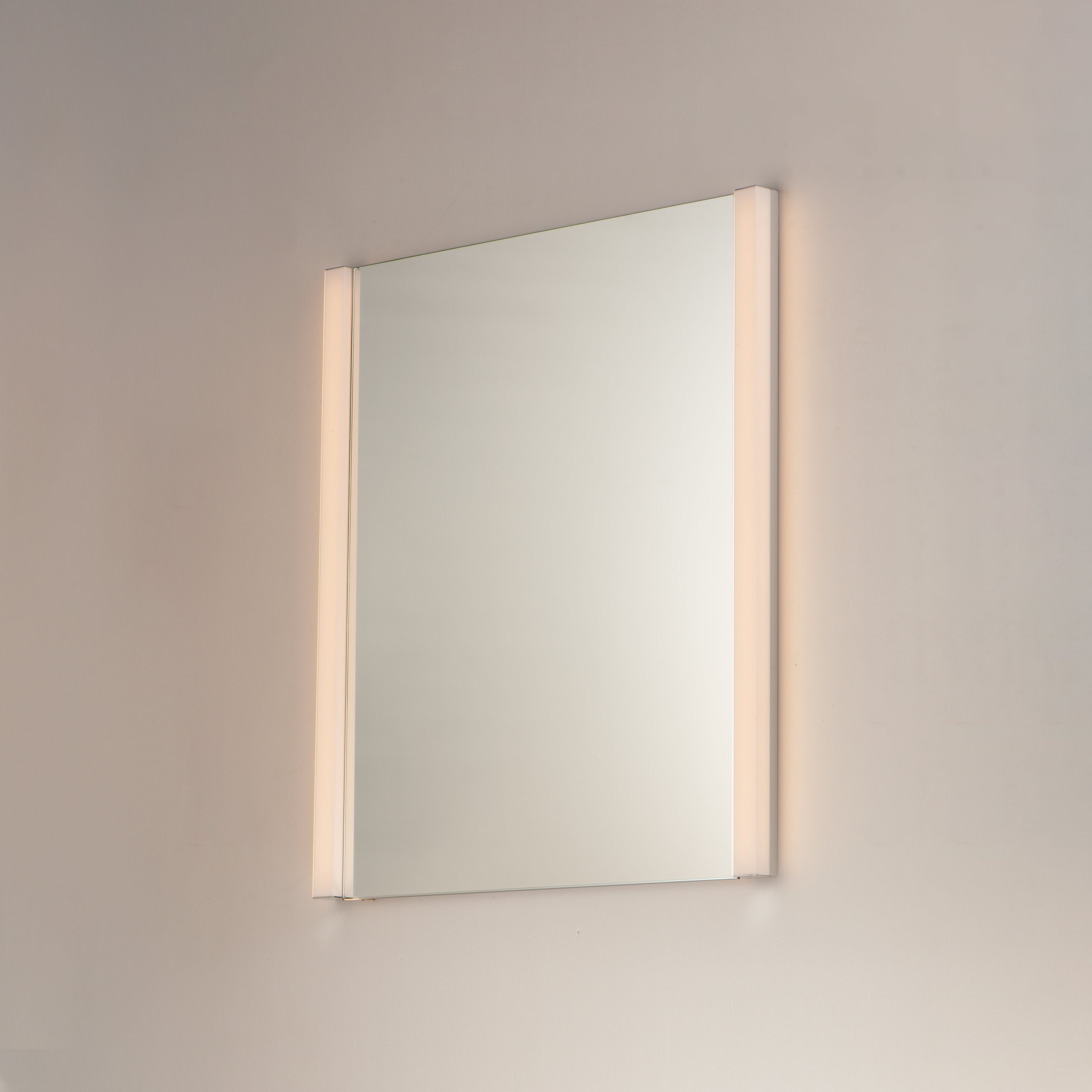 26.75 Inch Lighted Mirror – Polished Chrome
