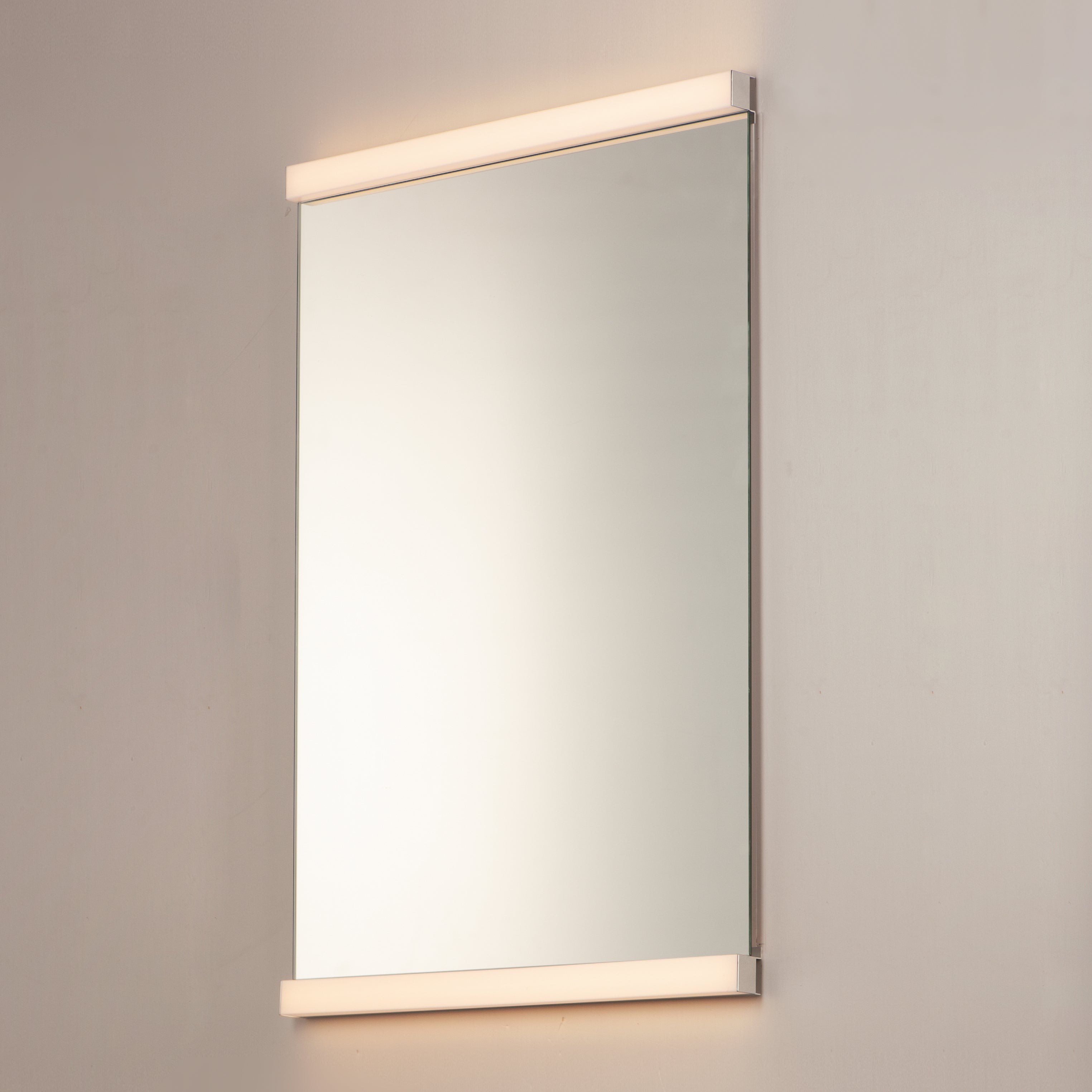 38.75 Inch Lighted Mirror – Polished Chrome
