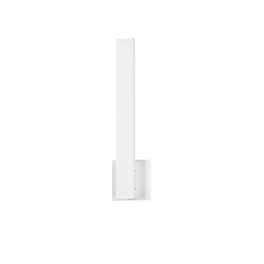 Alumilux Line 5CCT 18 Inch Outdoor Wall Sconce – White – E42341-WT