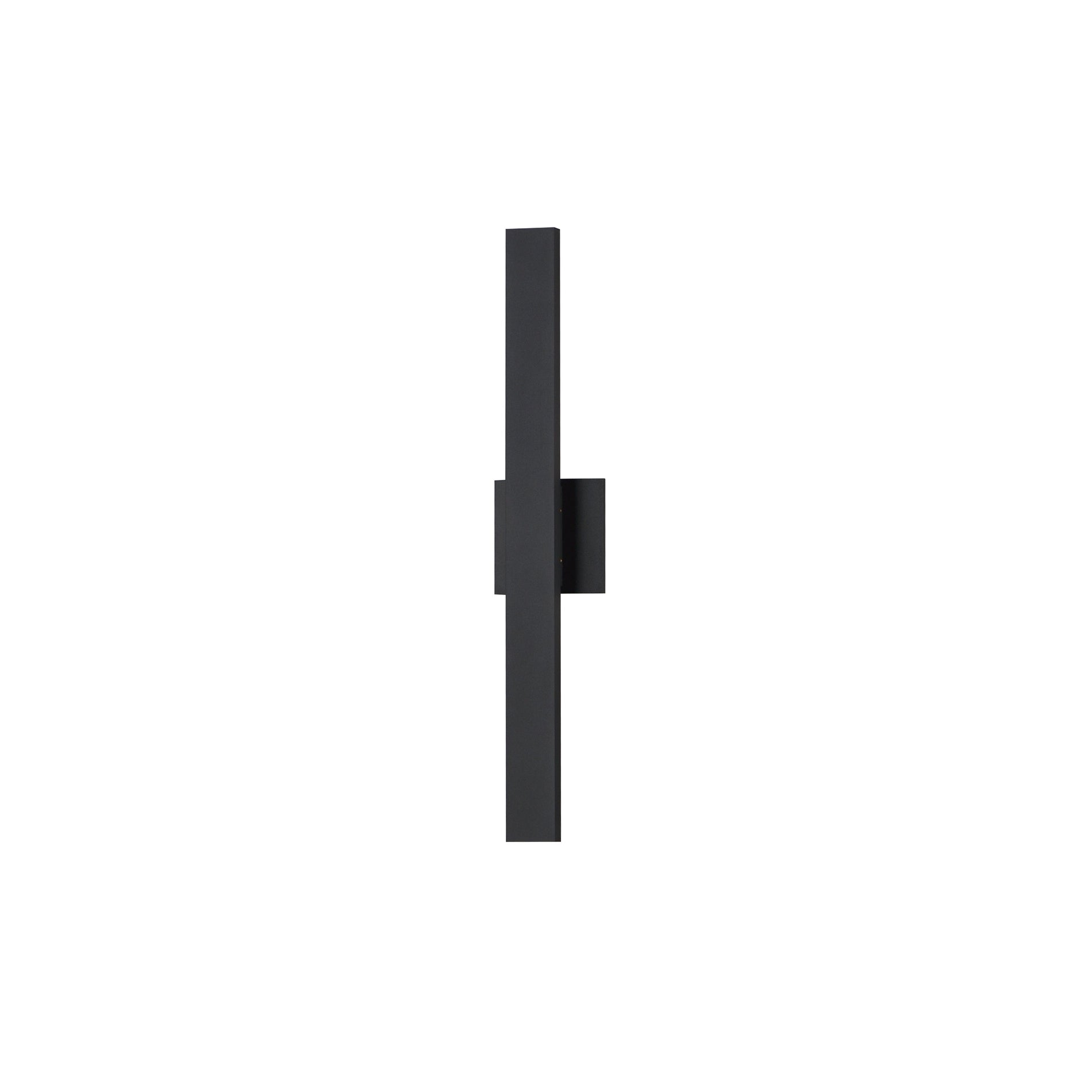 Alumilux Line 5CCT 24 Inch Outdoor Wall Sconce – Black – E42342-BK