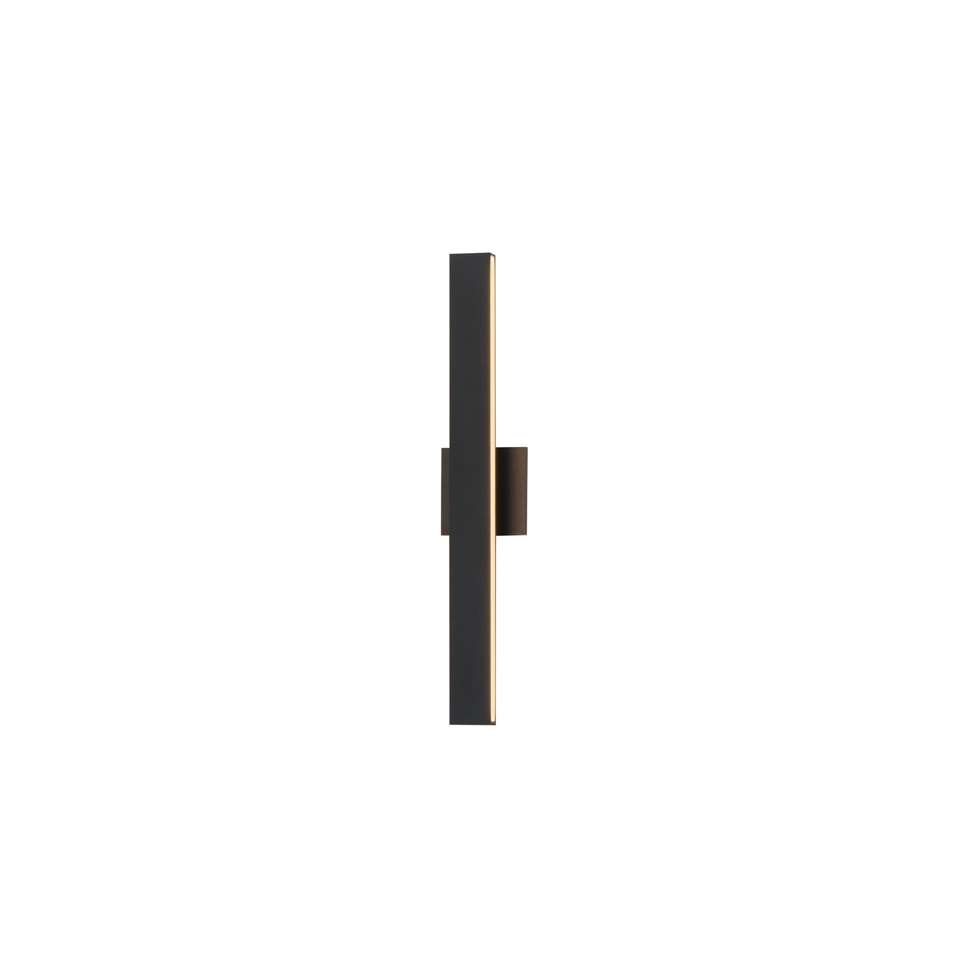 Alumilux Sideline 24 Inch Outdoor Wall Sconce – Black – E42362-BK