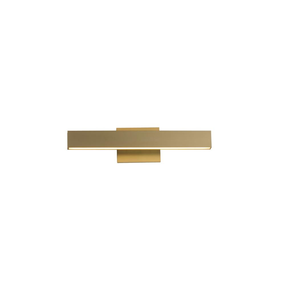 Alumilux Sideline 0 Inch Bath Vanity Light – Satin Brass – E42661-SBR