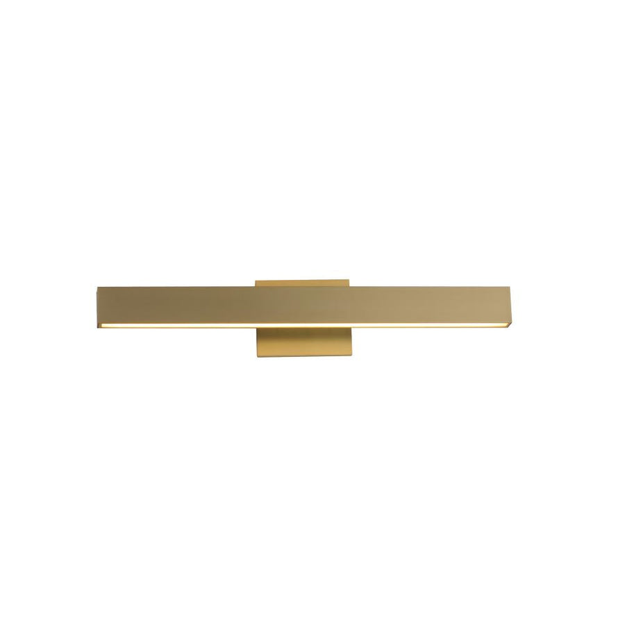 Alumilux Sideline 0 Inch Bath Vanity Light – Satin Brass – E42662-SBR