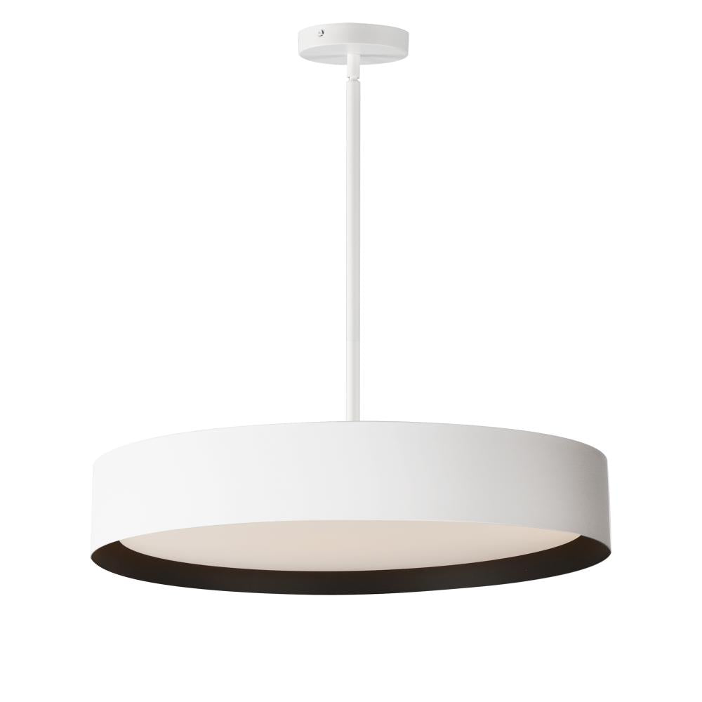 24 Inch Pendant – White / Black