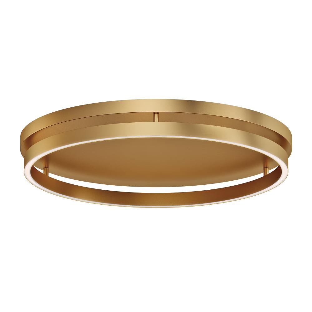 Groove 5CCT 24 Inch Flush Mount Ceiling Light – Gold – E52720-GLD