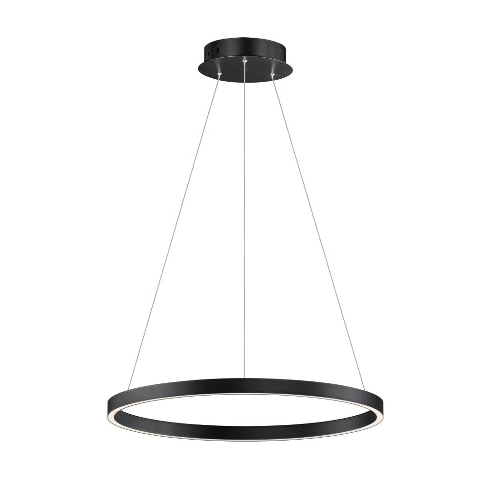 Groove 5CCT 24 Inch Single Pendant – Black – E52724-BK