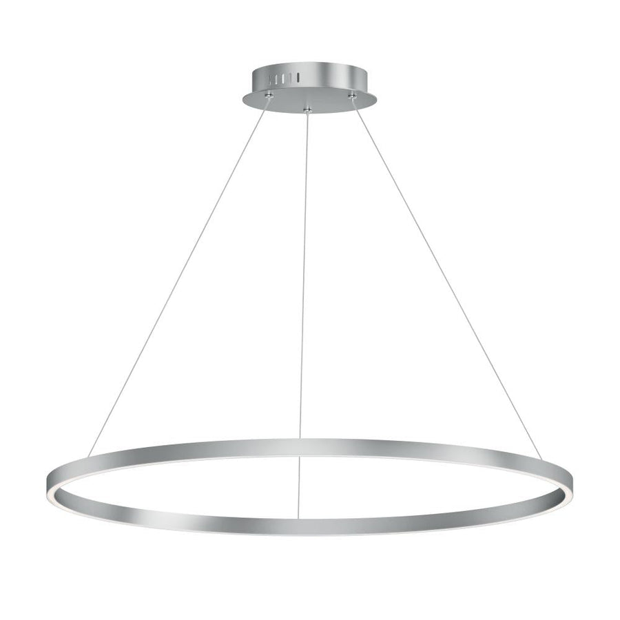 Groove 5CCT 40 Inch Single Pendant – Brushed Aluminum – E52728-AL