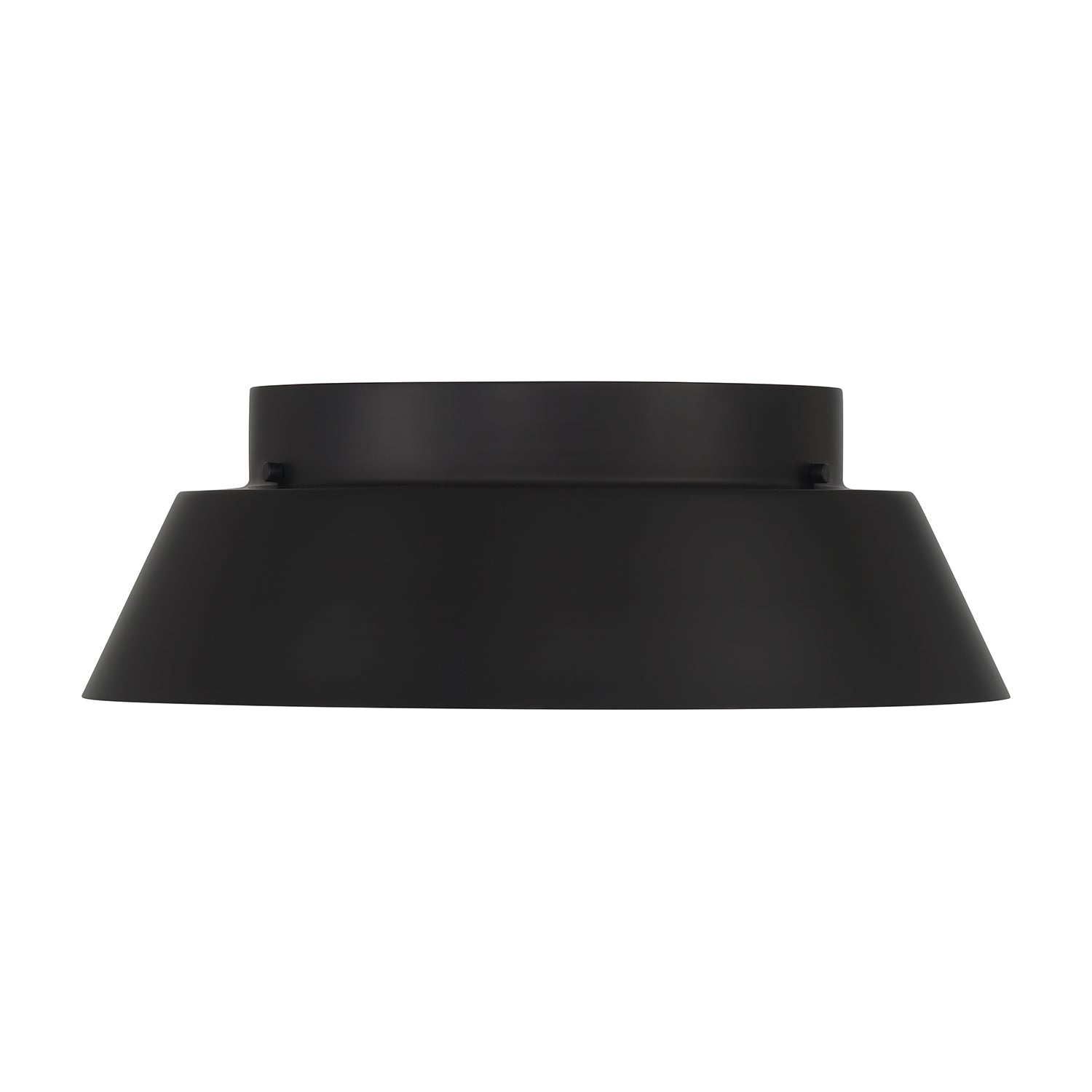 Crystorama Donoven ED0552202MKGD – 15 Inch – 2 Light – Semi Flush Mount Light – Matte Black + Gold – Damp Rated