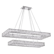 Crystorama Kinsley ED3564202CH – 41.5 Inch – Chandelier – Polished Chrome – Dry Rated