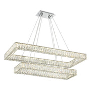 Crystorama Kinsley ED3564202CH – 41.5 Inch – Chandelier – Polished Chrome – Dry Rated