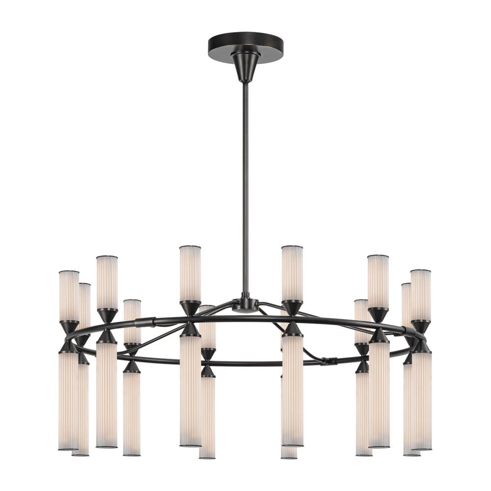 Alora Lighting EDWIN CH348038UBFR Chandelier - Urban Bronze