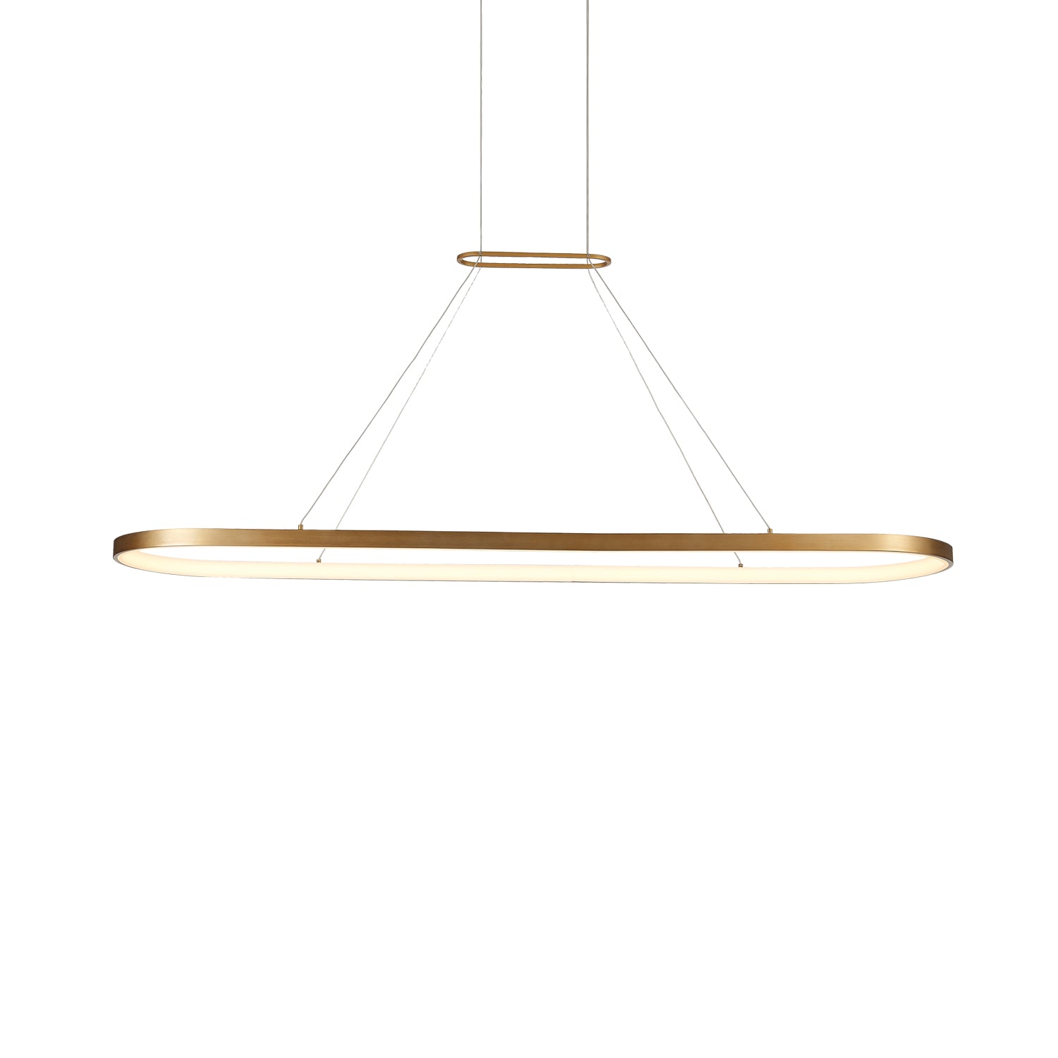 Eerie 59-in Antique Brass LED Pendant