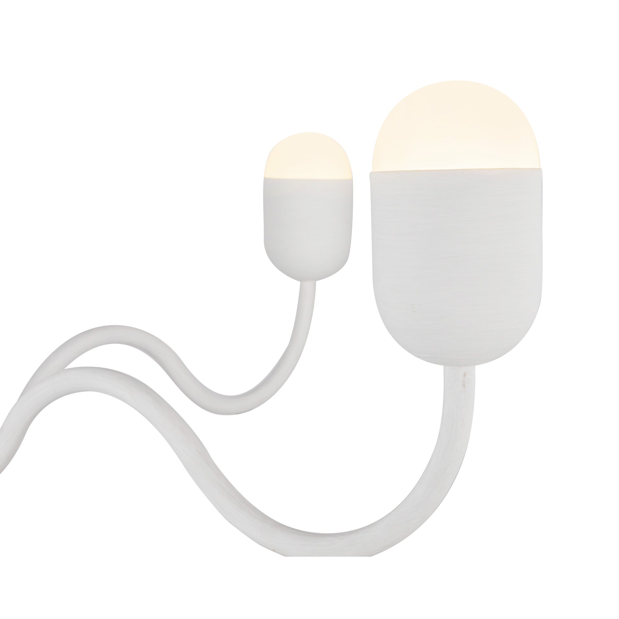 Effie 39-in Antique White/Opal Glass Socket Chandelier