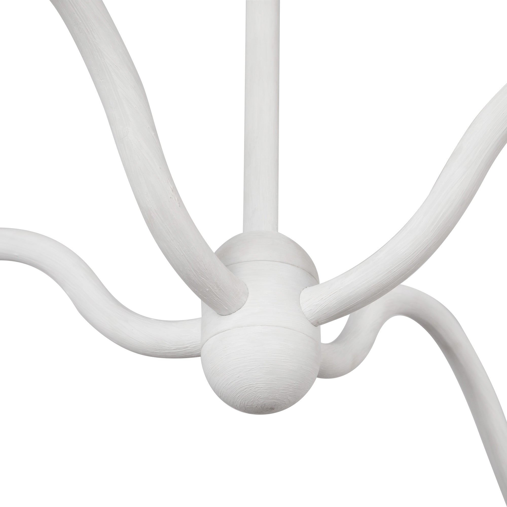 Effie 39-in Antique White/Opal Glass Socket Chandelier