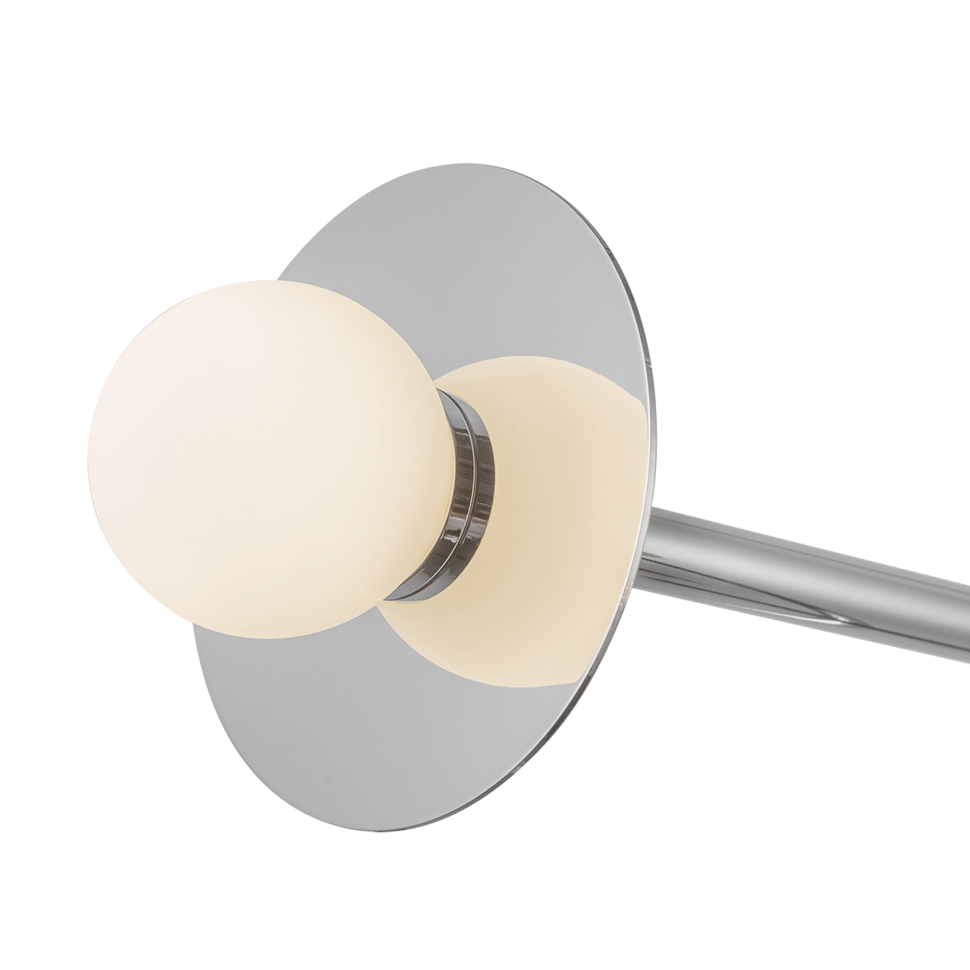 Elixir 22-in Chrome LED Chandelier