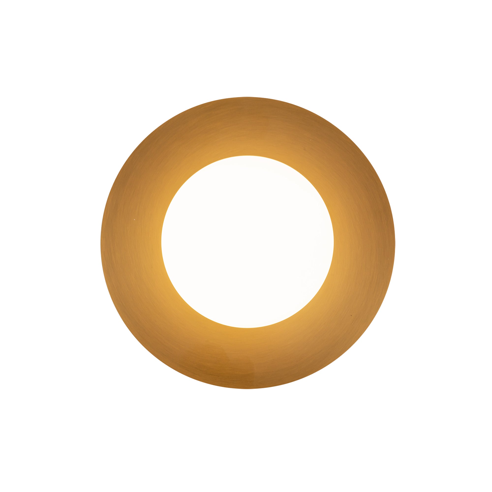 Elixir 6-in Brushed Gold LED Flush Mount