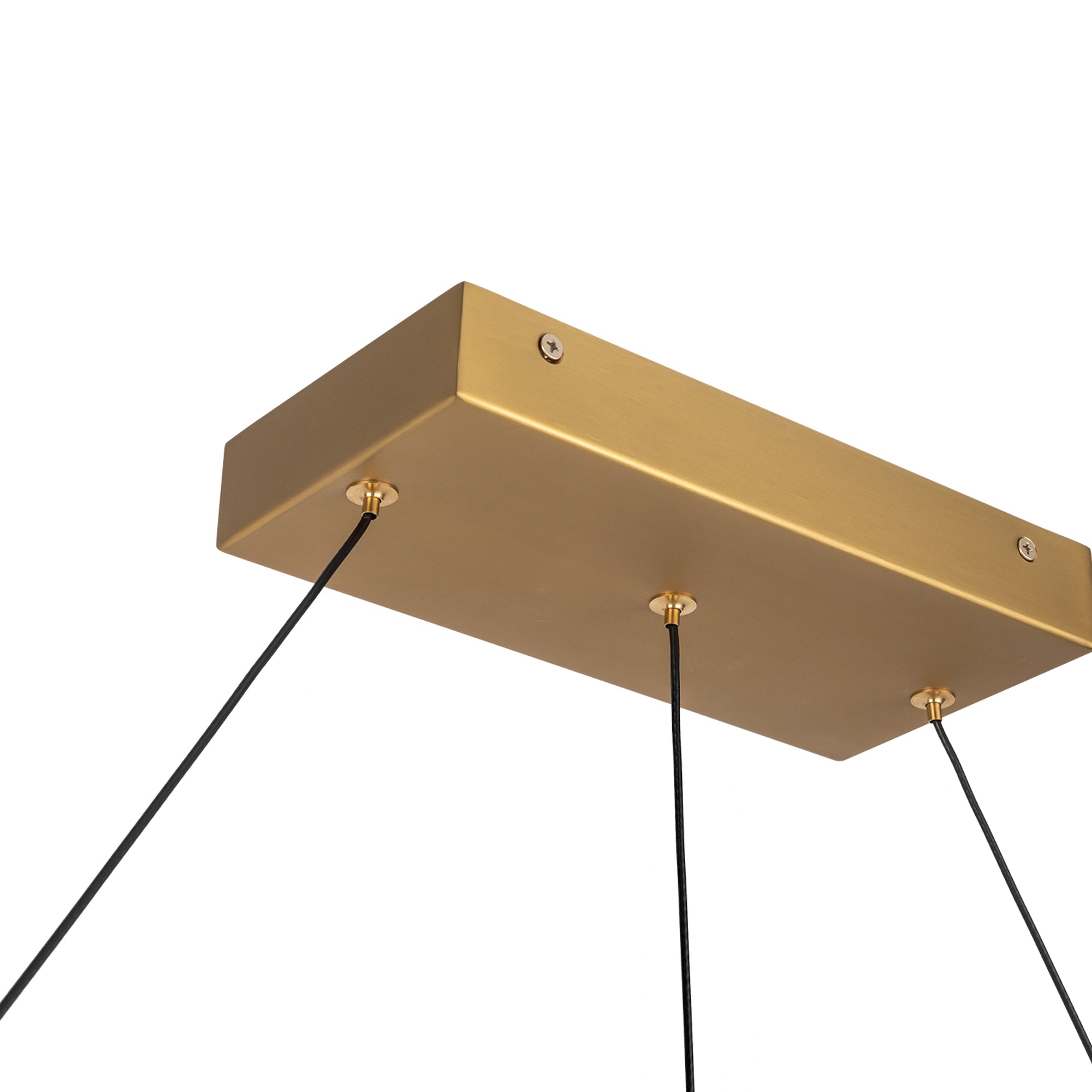 Elixir 48-in Brushed Gold LED Linear Pendant