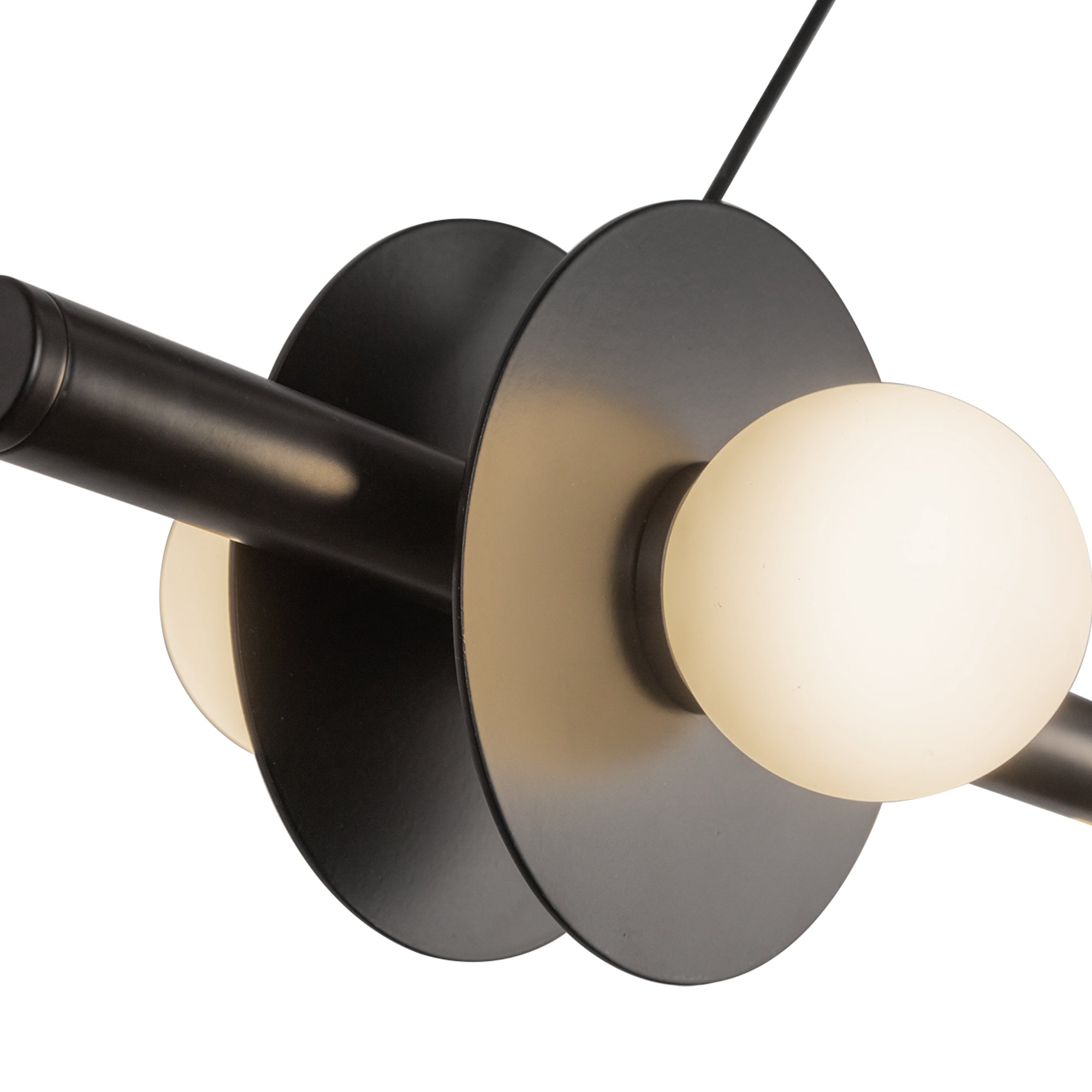 Elixir 48-in Black LED Linear Pendant