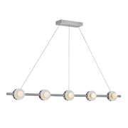 Elixir 48-in Chrome LED Linear Pendant