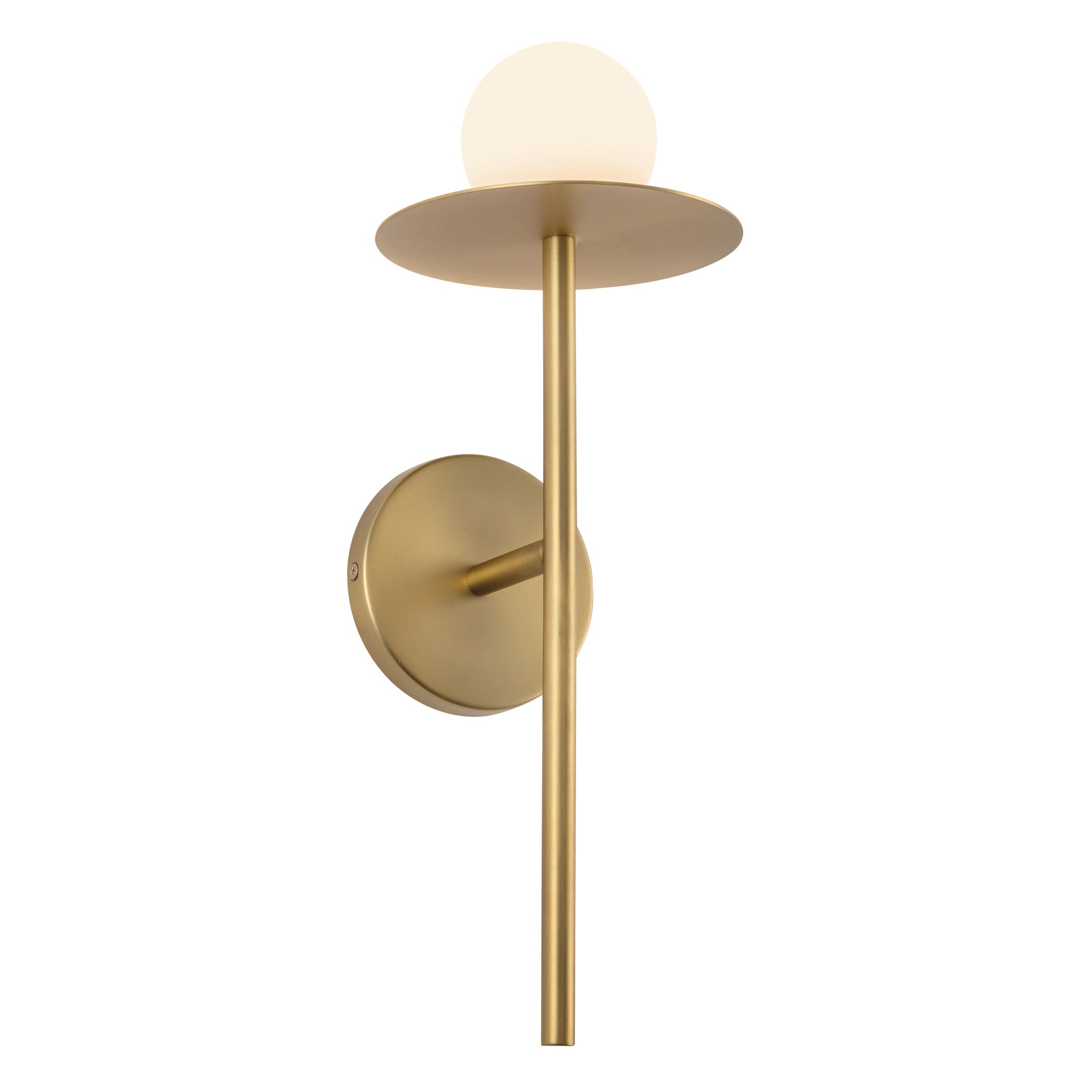 Elixir 16-in Brushed Gold LED Wall Sconce