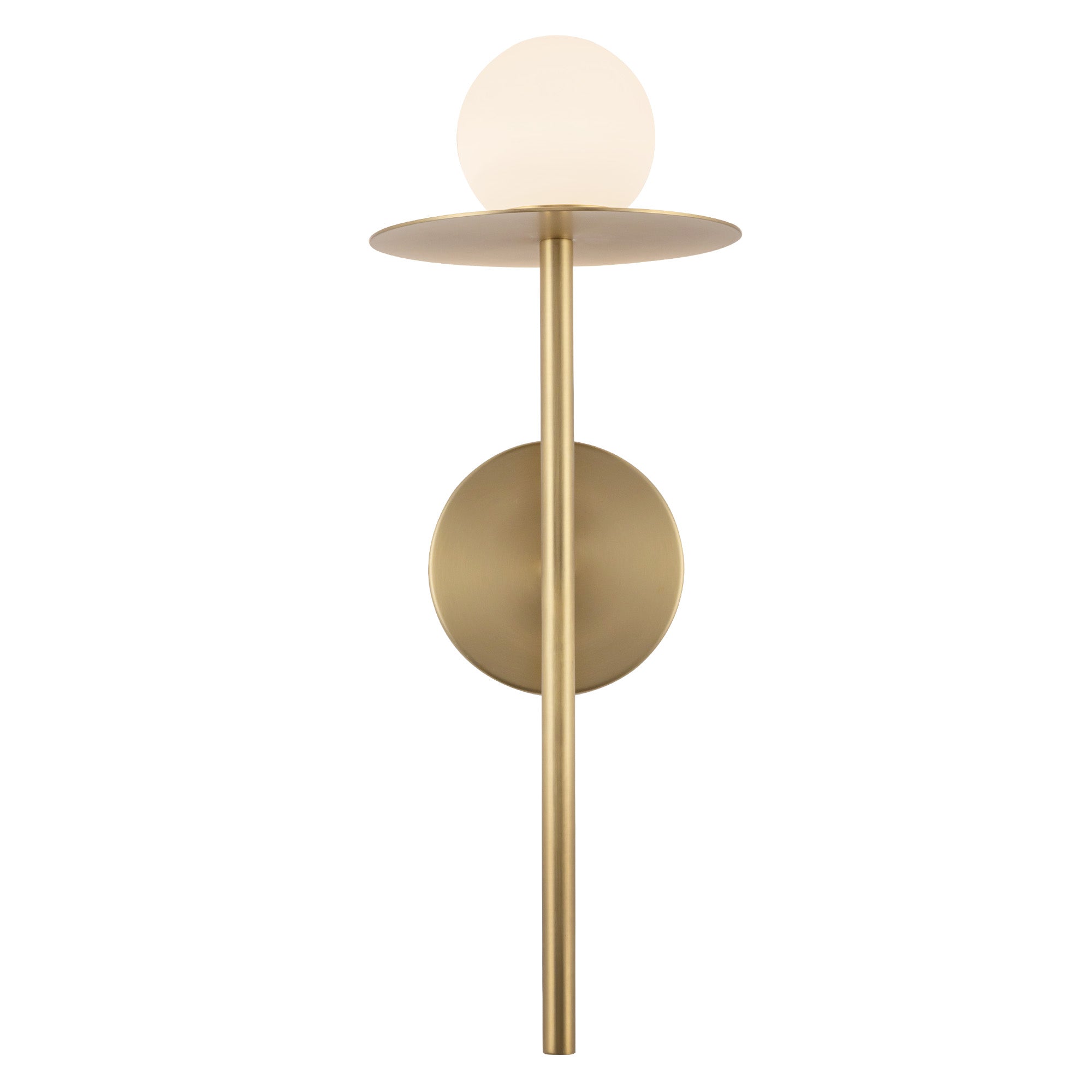 Elixir 16-in Brushed Gold LED Wall Sconce
