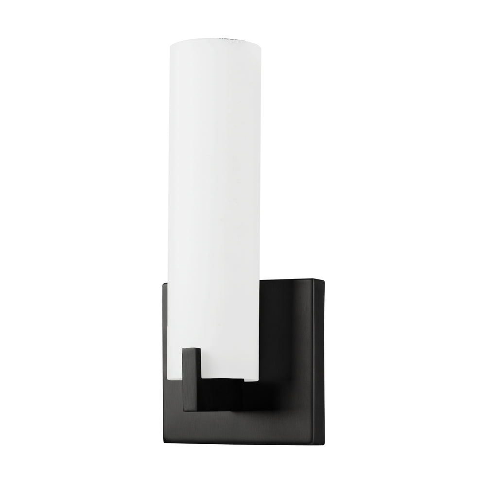 Kuzco Lighting 601484BK-LED Wall Sconce, UL Damp Rated, Black