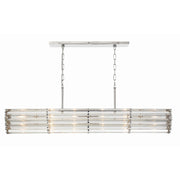 Crystorama Elliot ELL-B3007-PN – 48 Inch – 6 Light – Chandelier – Polished Nickel – Dry Rated