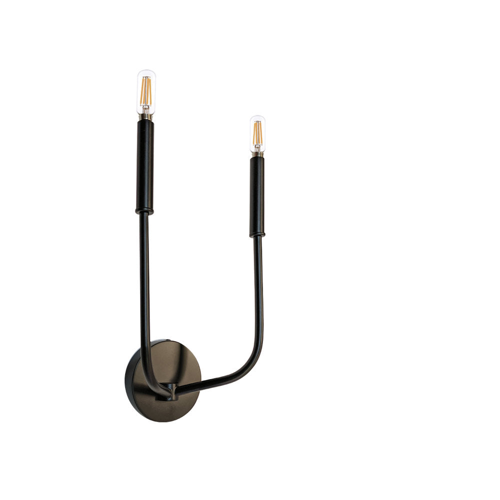 Dainolite ELEANOR ELN-152W-MB Sconce Contemporary - Matte Black