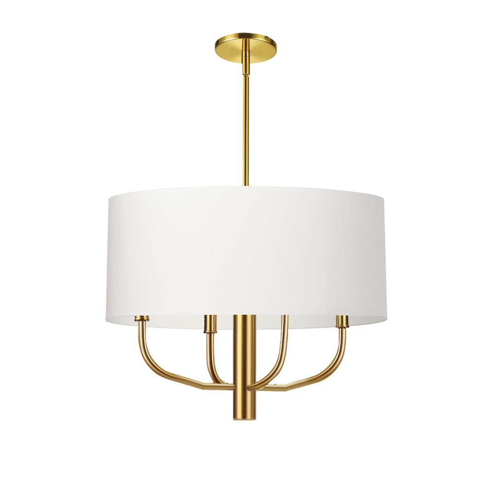 Dainolite ELN-224C-AGB-790 Pendant Transitional - Aged Brass