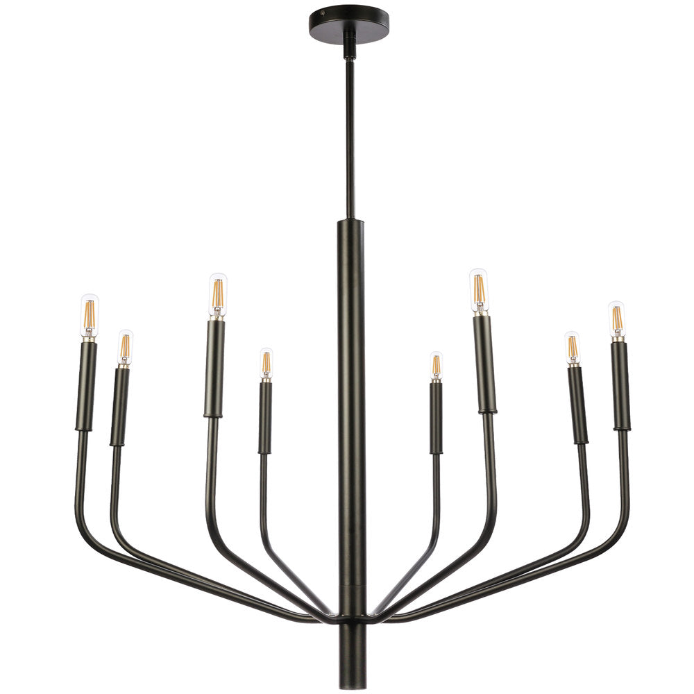 Dainolite ELEANOR ELN-328C-MB Chandelier Contemporary - Matte Black