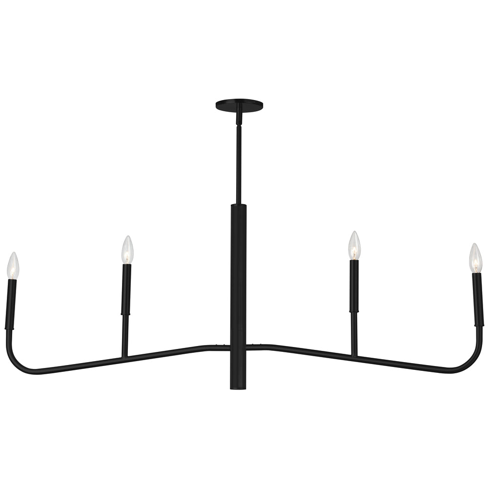 Dainolite ELN-484HC-MB Chandelier Transitional - Matte Black