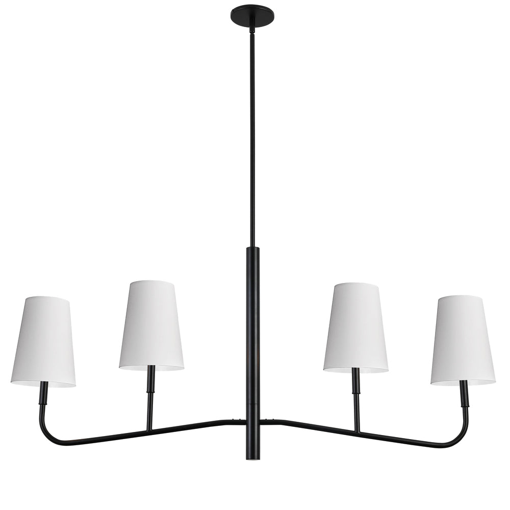 Dainolite ELN-534HC-MB-790 Chandelier Transitional - Matte Black