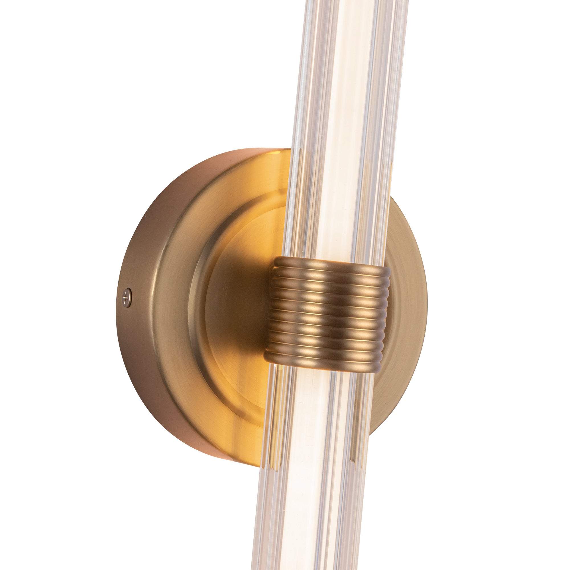 Elsie 24-in Brushed Gold LED Wall/Vanity Light