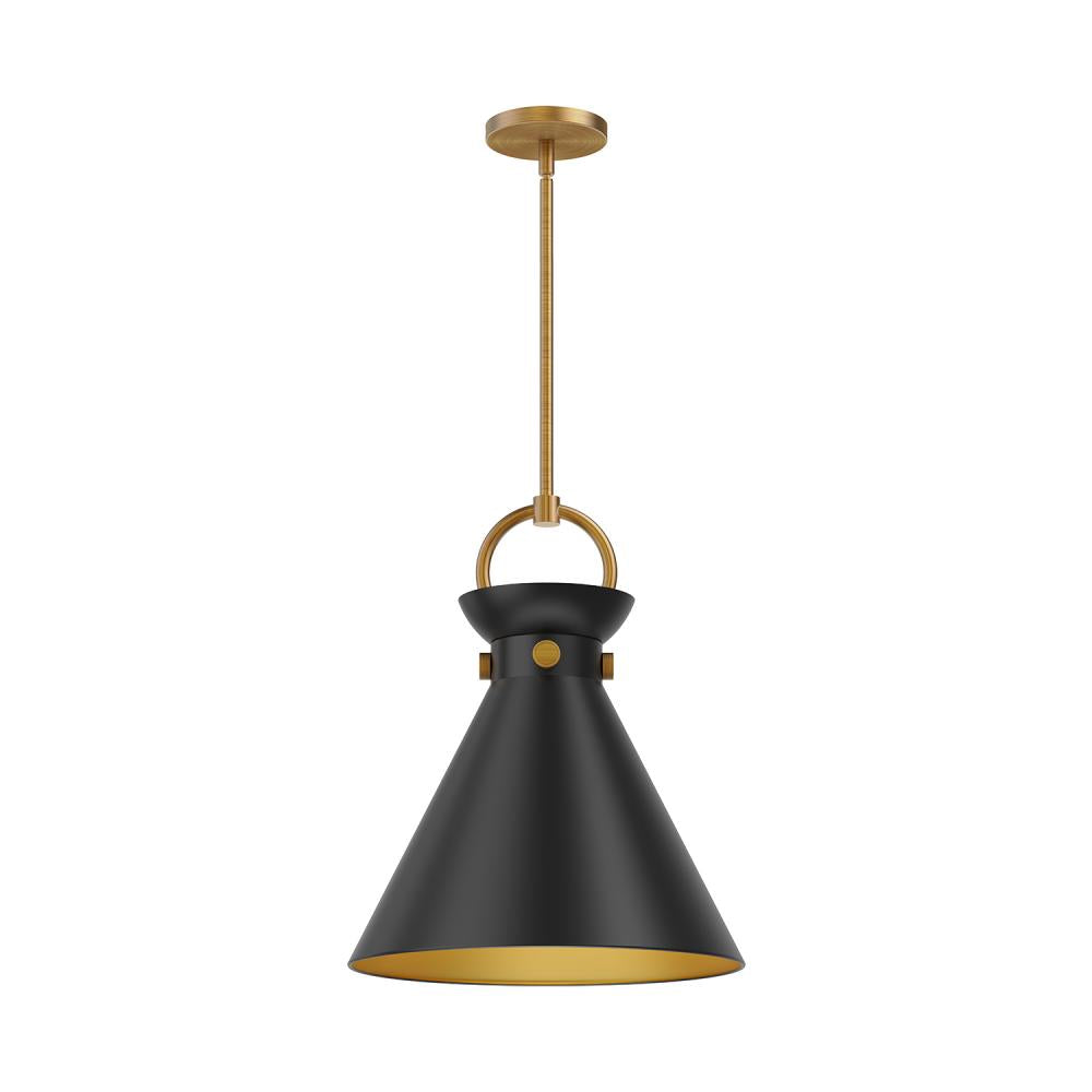 Alora Lighting EMERSON PD412014AGMB Pendant Modern - Aged Gold Matte Black