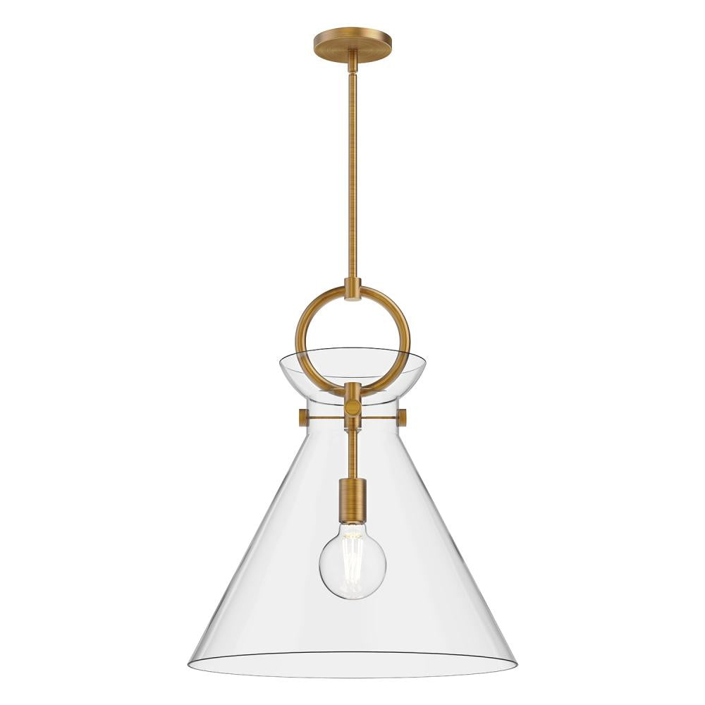 Alora Lighting EMERSON PD412518AGCL Pendant Modern - Aged Gold