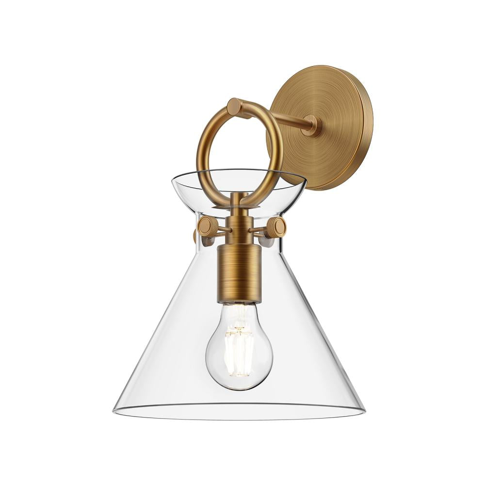 Alora Lighting EMERSON WV412509AGCL Bathroom Fixture Modern - Aged Gold