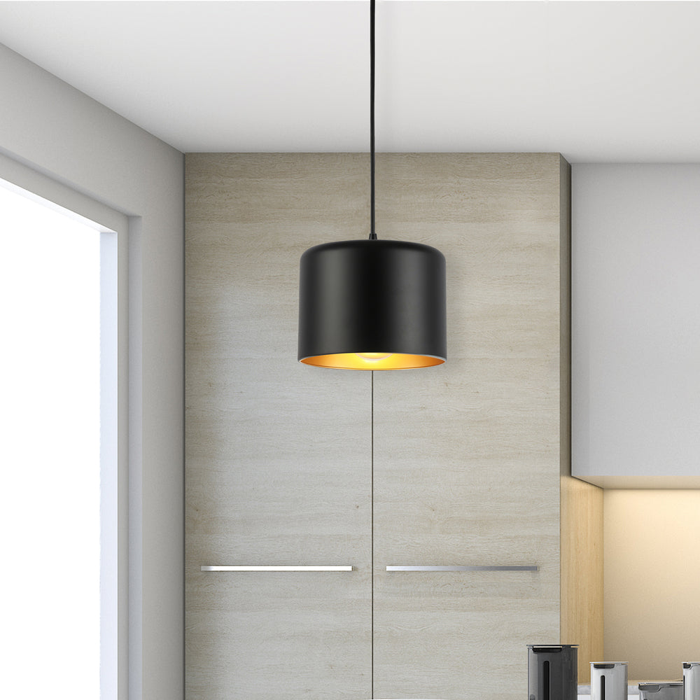 Dainolite EMILIA EMI-81P-AGB-MB Pendant Transitional - Aged Brass