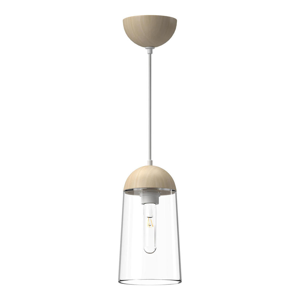 Alora Lighting EMIL PD542207WHWK Pendant - White Oak