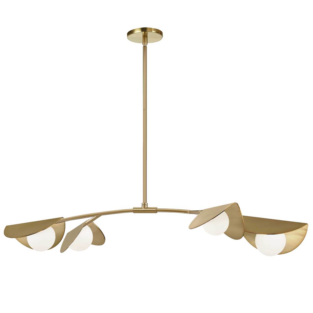 Dainolite EMM-414HP-AGB Pendant Contemporary - Aged Brass