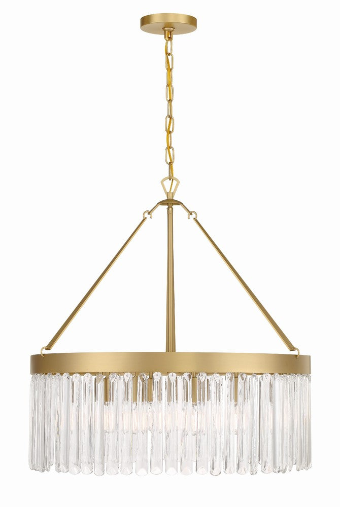 Crystorama EMORY EMO-5406-MG Chandelier Contemporary - Modern Gold