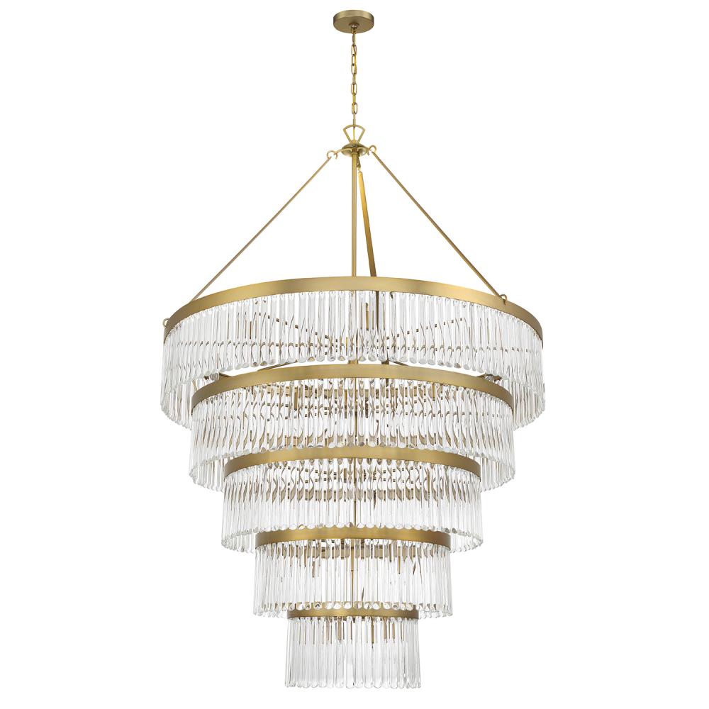 Crystorama EMORY EMO-5430-MG Chandelier Modern - Modern Gold